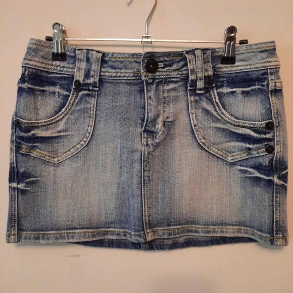 Denim Skirt - Picture 1 of 3